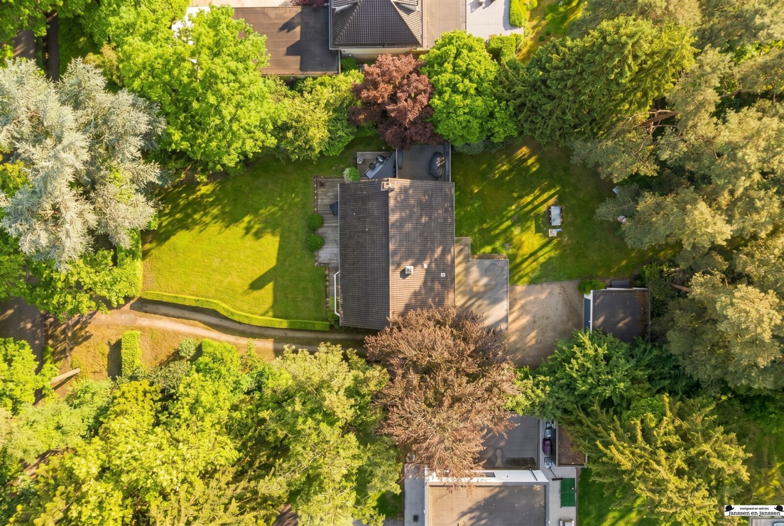 aerial-view-of-verdant-property
